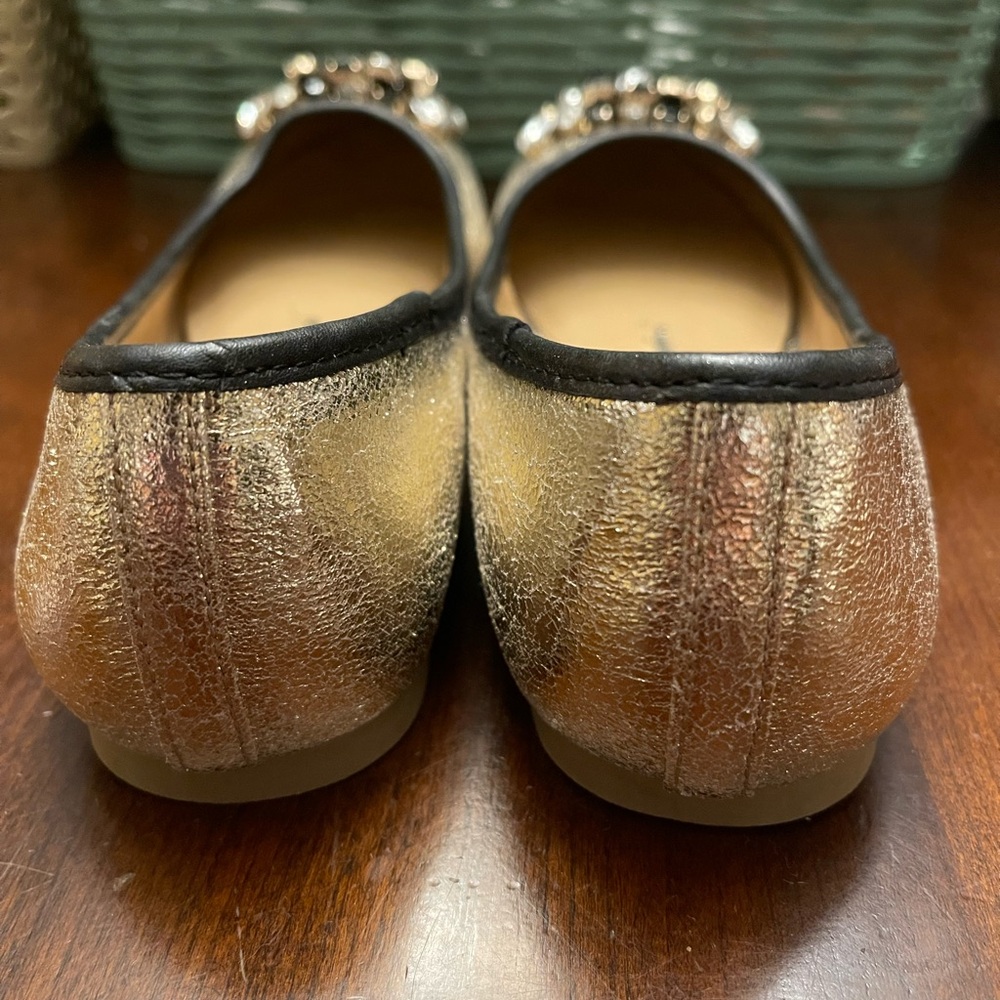 NWOT New Direction Bella Embellished Flats - Picture 6 of 7